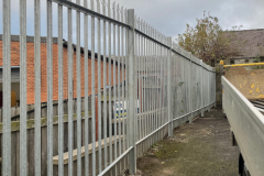 Metal industrial fencing installer in Sheffield